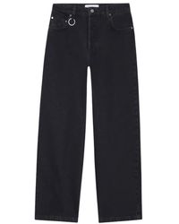 Etudes Studio - Jeans ,Zwart ,Denim Losse Denim Jeans Urban Stijl - Lyst