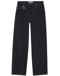 Etudes Studio - Jeans ,Zwart ,Denim Losse Denim Jeans Urban Stijl - Lyst