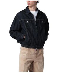 DSquared² - Drawstring Jean Jacket - Lyst