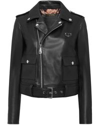 Philipp Plein - Leather Biker Iconic - Lyst