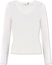 IRO - Truien & Vesten ,Wit ,Wol Wol Top Hattie - Lyst