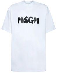 MSGM - T-Shirts - Lyst
