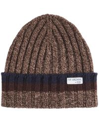 Fay - Accessoires ,Bruin ,Wol F.3 Archive Muts - Lyst