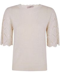 Twinset - Round-Neck Knitwear - Lyst