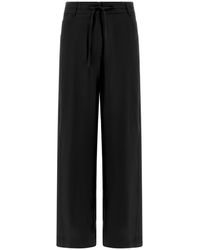 Nude - Fluid Viscose Broek - Lyst