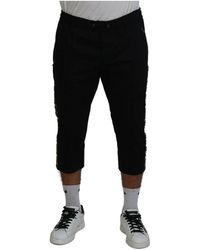 Dolce & Gabbana - Cropped Trousers - Lyst