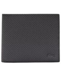 Lacoste - Chantaco Piqué Leder Geldbörse - Lyst