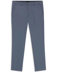 HUGO - Broeken ,Blauw ,Katoen P-Kaiton 1 Broeken - Lyst
