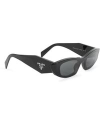 Prada - Schwarze Sonnenbrille Stilvoll Ss25 Modell - Lyst
