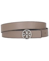 Tory Burch - Wendbarer double-t grafikgürtel - Lyst