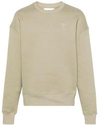 Ami Paris - Truien & Vesten ,Katoen Casual Sweatshirt Sweaters Hoodies - Lyst
