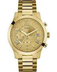 Guess - In acciaio INOX casual orologio al quarzo da uomo - Lyst