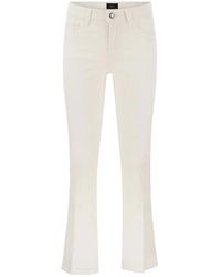 Fay - Cropped Trousers - Lyst