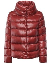 Herno - Jassen ,Rood ,Down Jassen - Lyst