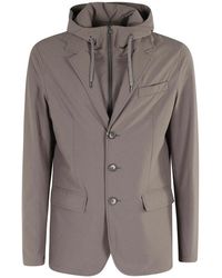 Herno - Hybrid Jacket - Lyst
