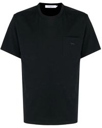 Maison Kitsuné - Fox patch komfort t-shirt - Lyst