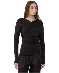 Kocca - Overhemden ,Zwart ,Blouses - Lyst