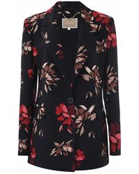 Kocca - Elegante blazer floral con hombros acolchados - Lyst