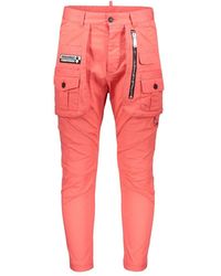 DSquared² - Cargo hose mit vielen taschen - Lyst