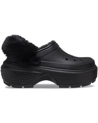 Crocs™ - Stomp Lined Clog Women's Sandals - Lyst