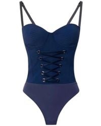 Elisabetta Franchi - Stretch Crêpe Body - Lyst