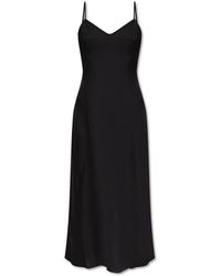 AllSaints - Kleedjes ,Zwart ,Satijn Jurk Bryony - Lyst
