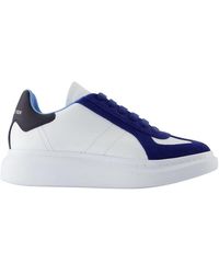 McQueen - Weiße Leder Oversized Sneakers - Lyst