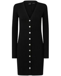 Pinko - Kleedjes ,Zwart ,Wol 104017-A15S.Z 99 Kort Jurk - Lyst