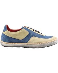 Kiton - Sneakers Regular Effen 100% Handgemaakt - Lyst