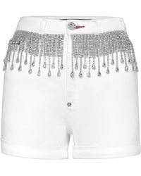 Philipp Plein - Hot Pants Fringe - Lyst