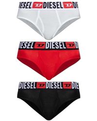 DIESEL - Oxy-D-Core-3Pack Briefs Trio - Lyst