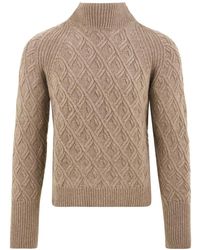Drumohr - Truien & Vesten ,Bruin ,Bruine Sweater Model L5St 104L 540 - Lyst