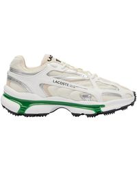 Lacoste - Weiße sneakers l003 2k24,weiße grüne beige graue sneakers l003 - Lyst