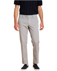 Mason's - Broeken ,Grijs ,Katoen New York Chino Broeken - Lyst