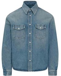 Givenchy - Denim Shirts - Lyst