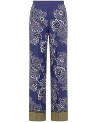 Etro - Broek Met Print - Lyst