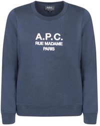 A.P.C. - Sweatshirts - Lyst
