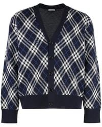 Burberry - Argyle Strickjacke - Lyst