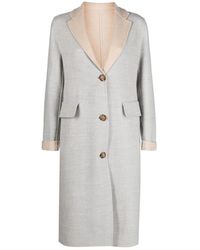 Eleventy - Single-Breasted Coats - Lyst