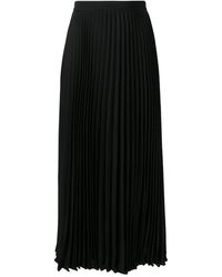 Valentino - Geplooide Midi Rok - Lyst