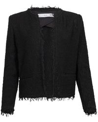 IRO - Chique Jas Met Franjes - Lyst