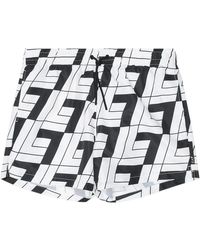 Emporio Armani - Badmode ,Zwart ,Polyester Swim Shorts - Lyst