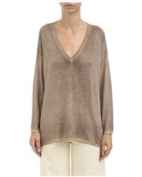Avant Toi - V-Neck Knitwear - Lyst