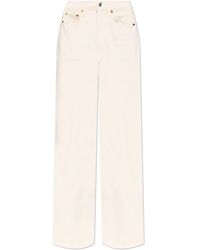 RE/DONE - Wide Jeans - Lyst