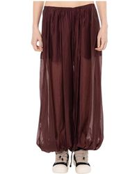 MEIMEIJ - Sheer Baloon Loose Pants - Lyst
