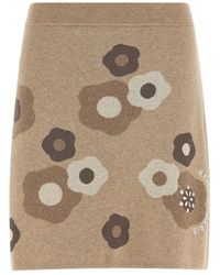 KENZO - Hana Dots Geborduurde Mini Rok - Lyst