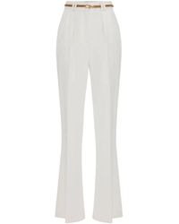 Elisabetta Franchi - Wide Trousers - Lyst