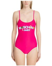 Moschino - Bañador Entero Swim, Mujer, Talla - Lyst