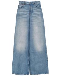 Chloé - High-Rise Wide-Leg Jeans - Lyst