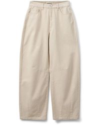 Sofie Schnoor - Jeans ,Wit ,Katoen Off Barrel-Leg Jeans - Lyst